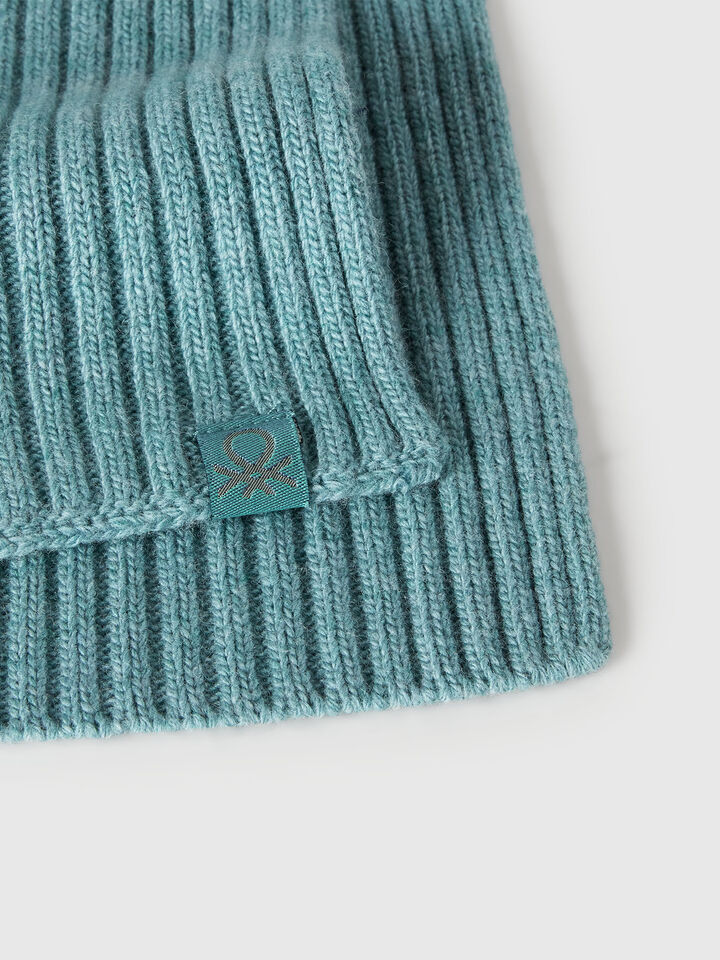 KNITTED SCARF Junior Boy image number 3